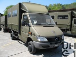 Mercedes Benz 413 CDI 4x4 Lastw L WA Verd 1,6 t/18Pl