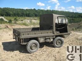  Steyr Puch Typ 700 AP Haflinger 0,4 t 4x4, 1. Serie