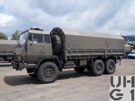  Steyr 1491.320 P 40, 10 t 6x6 Brücke mit Verdeck