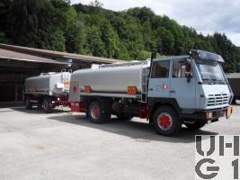 Steyr 19S32 4x2 Tankwagenzug 1993
